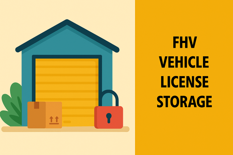 FHV Vehicle License Storage