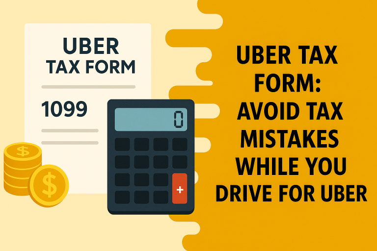 UBER TAX FORM: AVOID TAX MISTAKES WHILE YOU DRIVE FOR UBER/LYFT