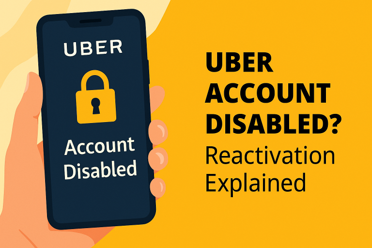 UBER ACCOUNT DISABLED? Reactivation Explained