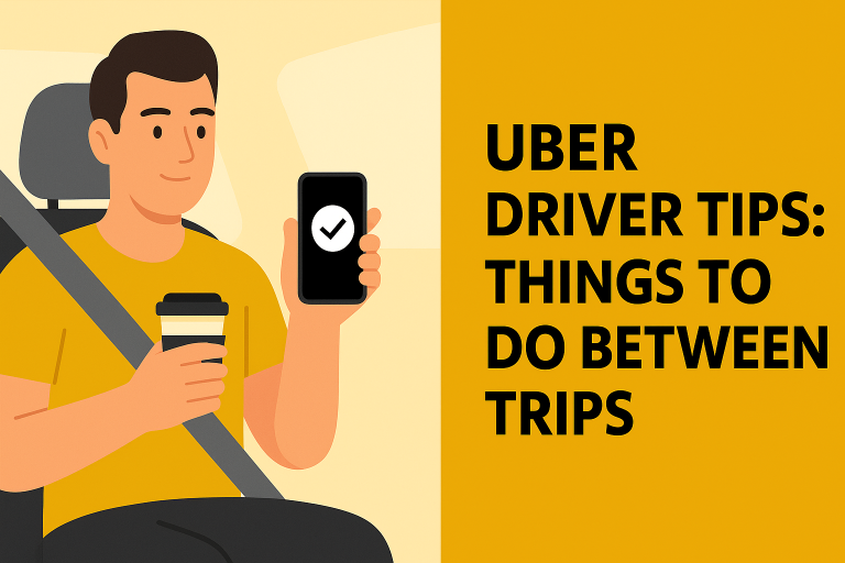 Uber Driver Tips: Things to Do Between trips