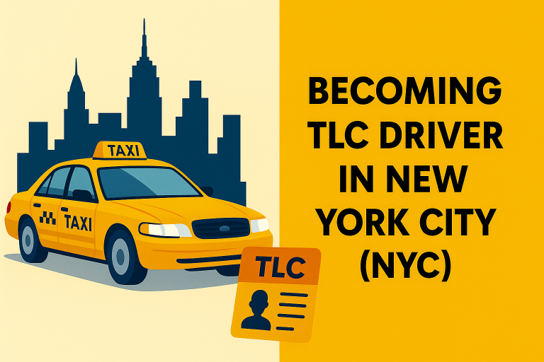 Becoming TLC driver in New York City (NYC)