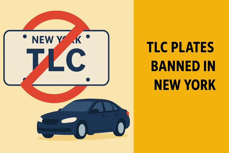 TLC Plates Banned In New York