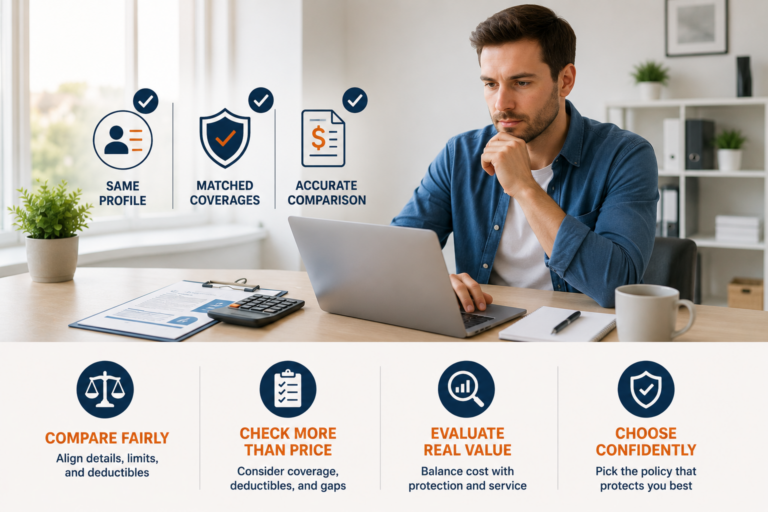 Compare Car Insurance Quotes Side-by-Side: Fast, Accurate Method